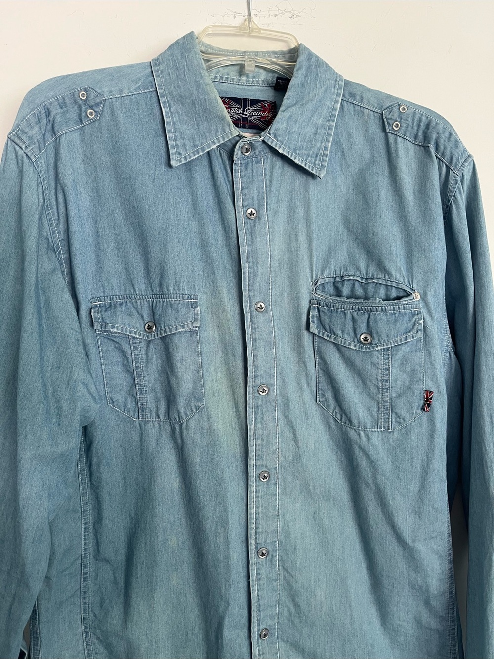 Light Blue Denim Shirt by English Laundry